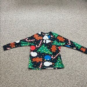 LuLaRoe Festive Multicolor Long Sleeve Shirt